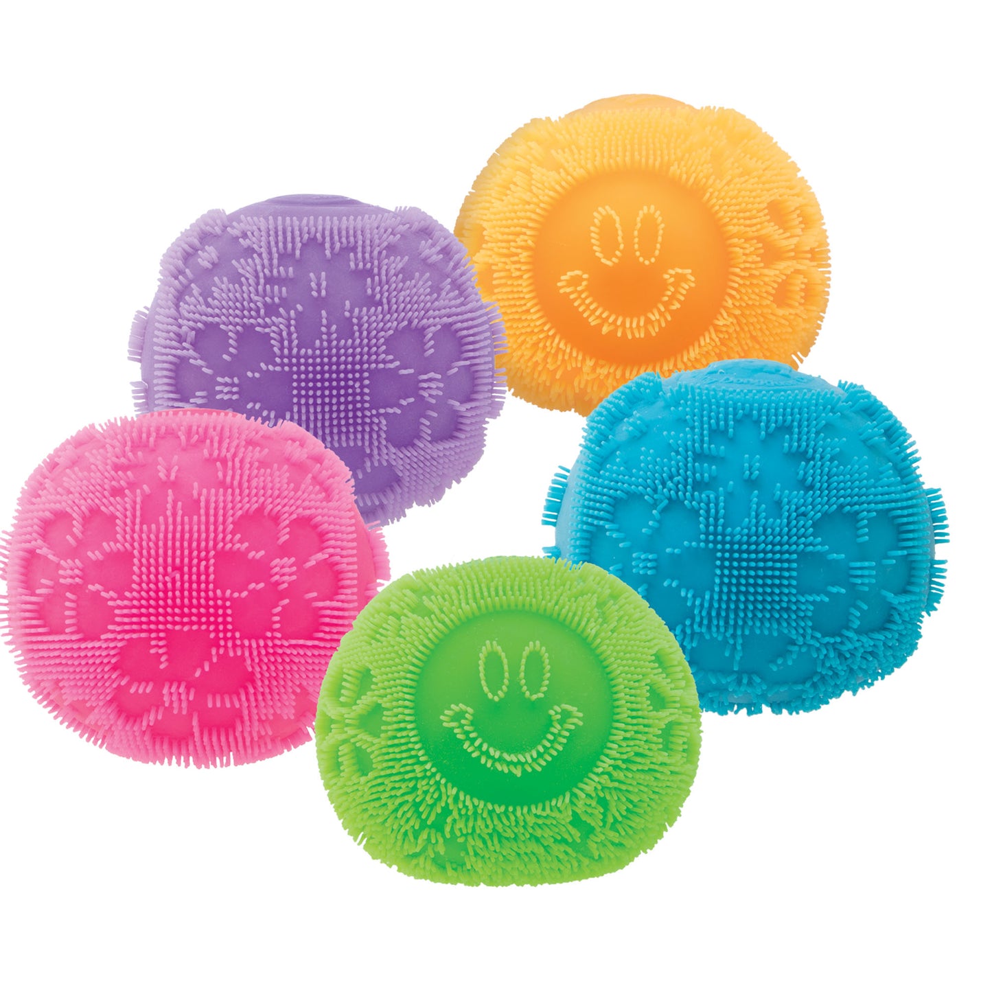 Needoh Fuzzball Flower Power