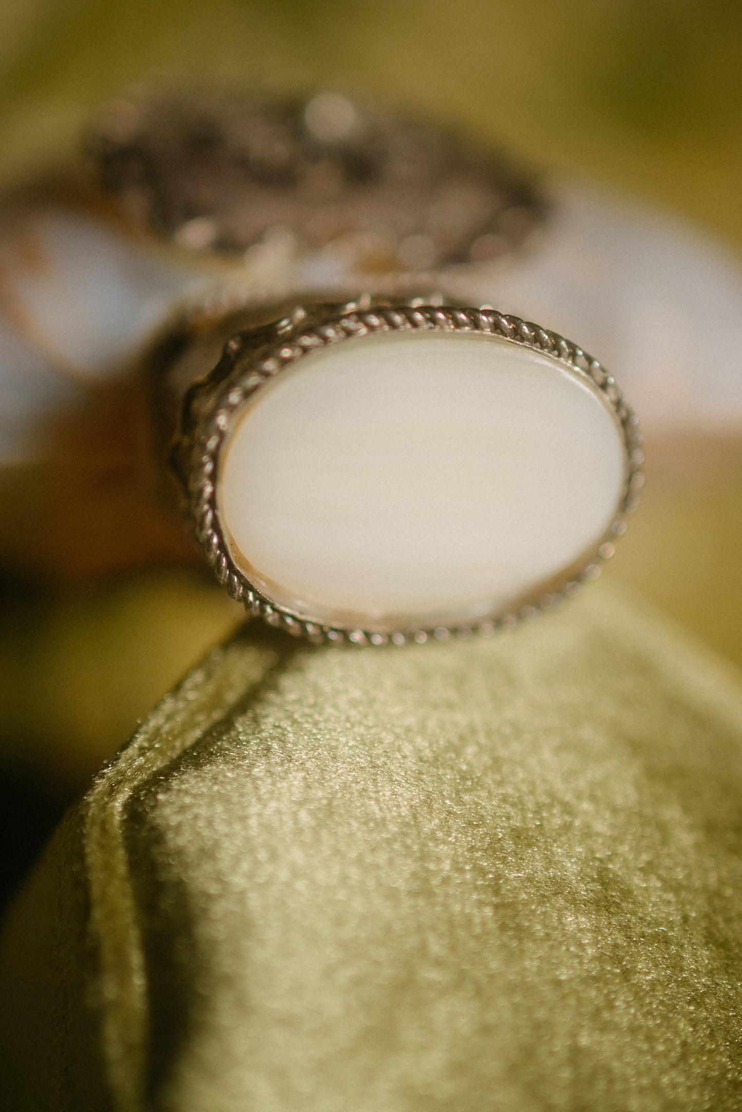 Antique Heart-Shaped Shell Scent Bottle