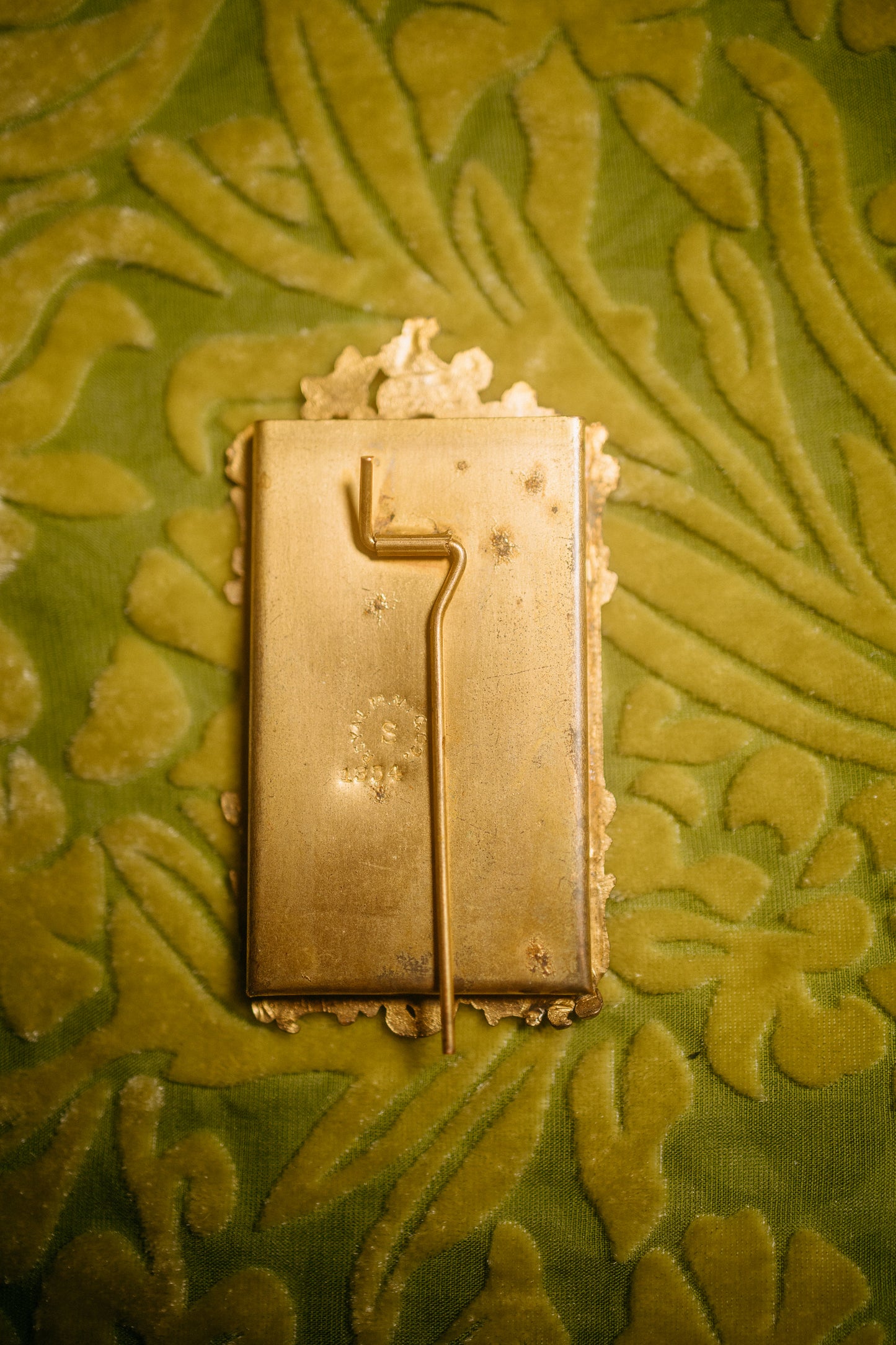 Mini Gilt Metal Picture Frame