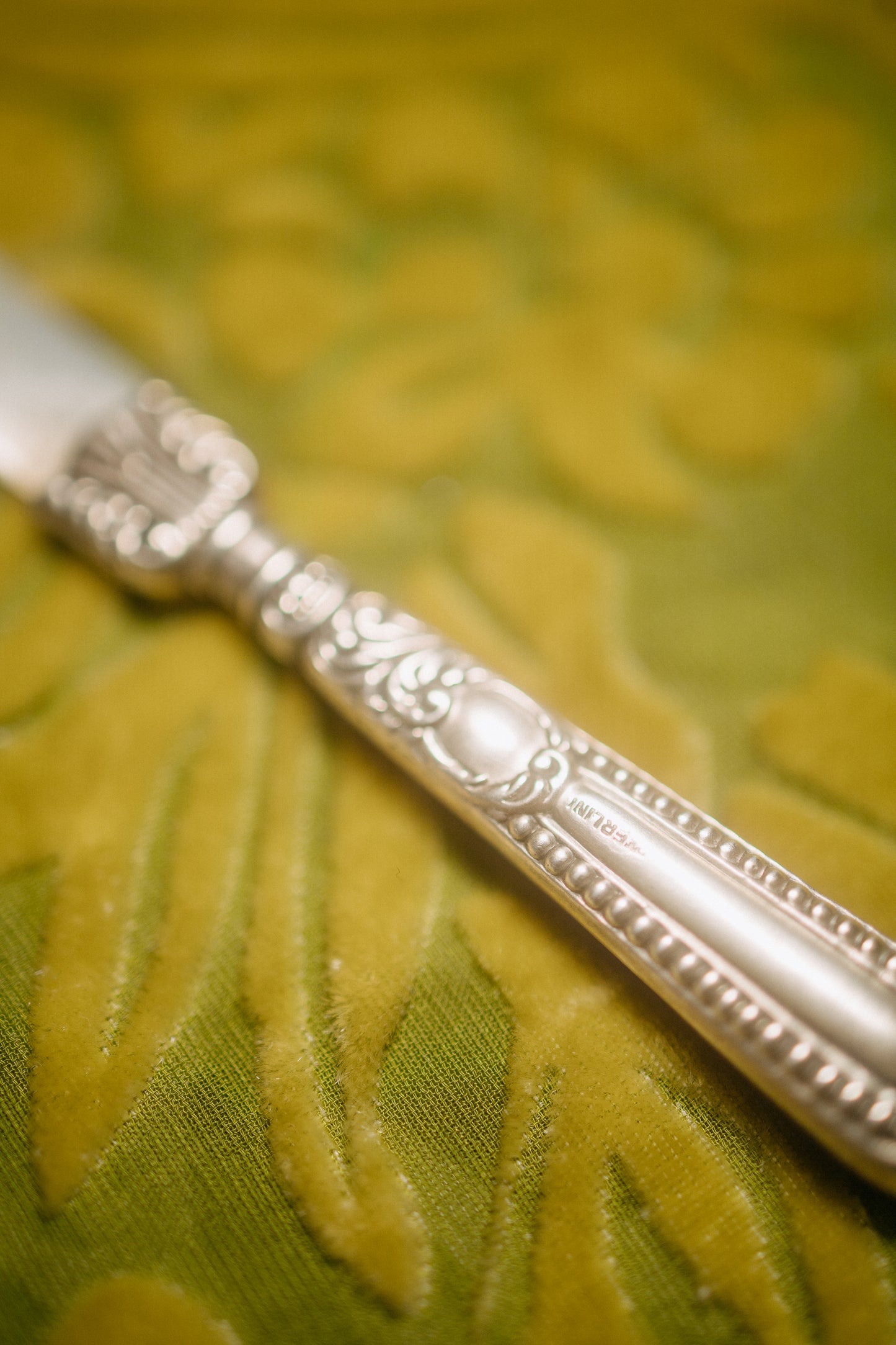 Sterling Silver & Mother-of-Pearl Knife