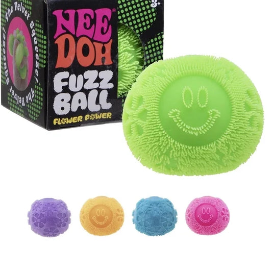 Needoh Fuzzball Flower Power