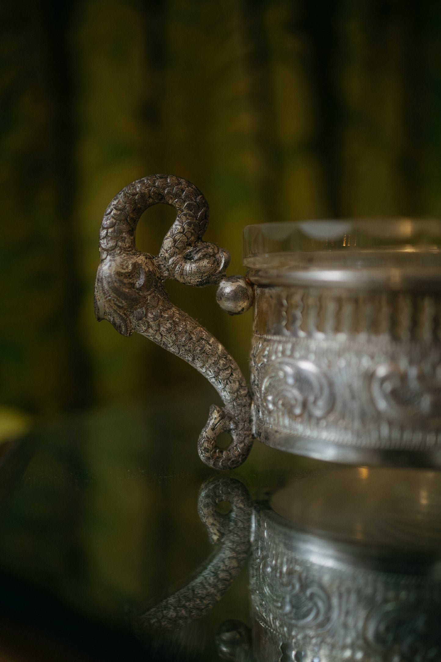 Antique Italian Silver-Plated Jardinière