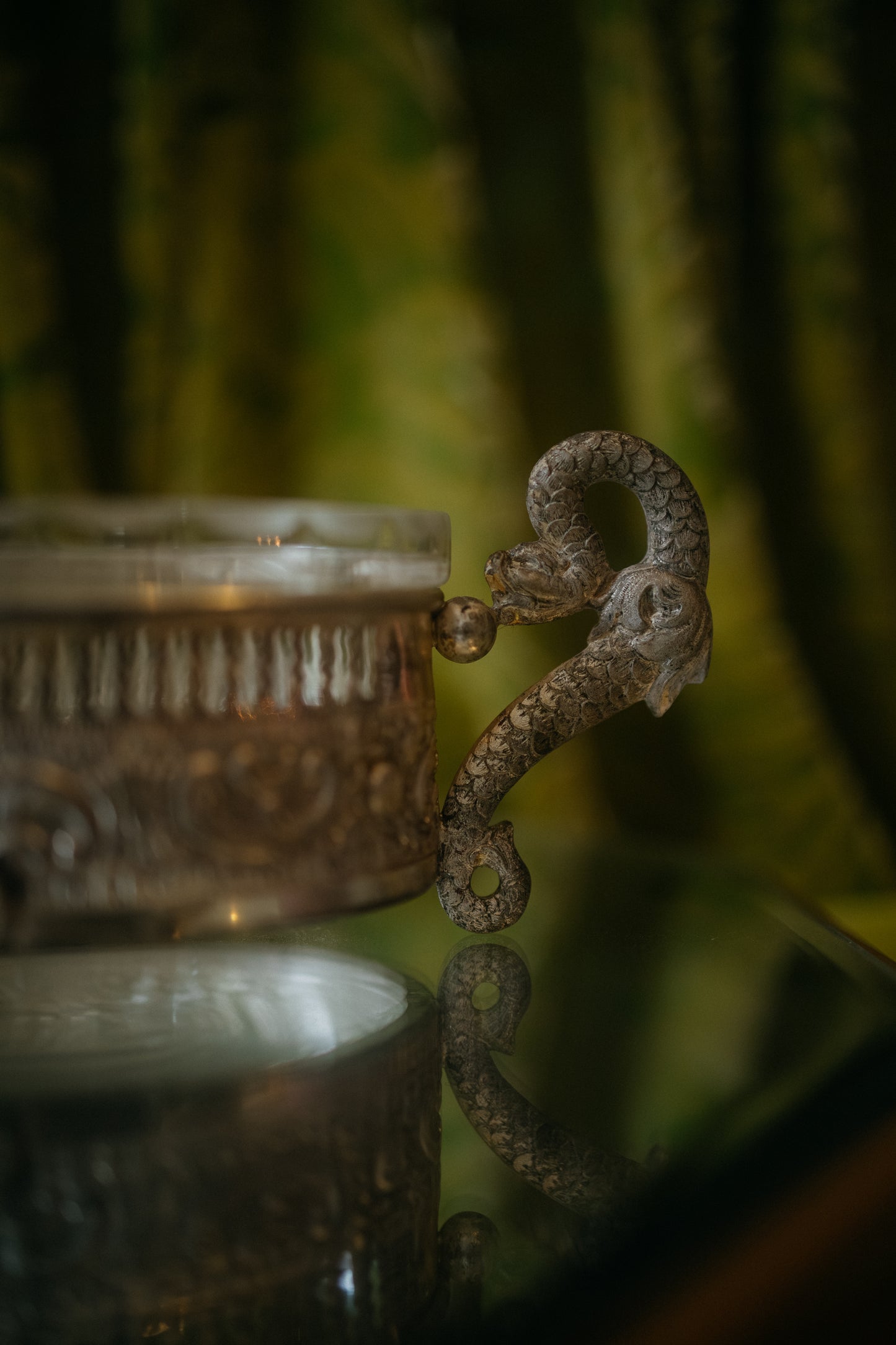 Antique Italian Silver-Plated Jardinière