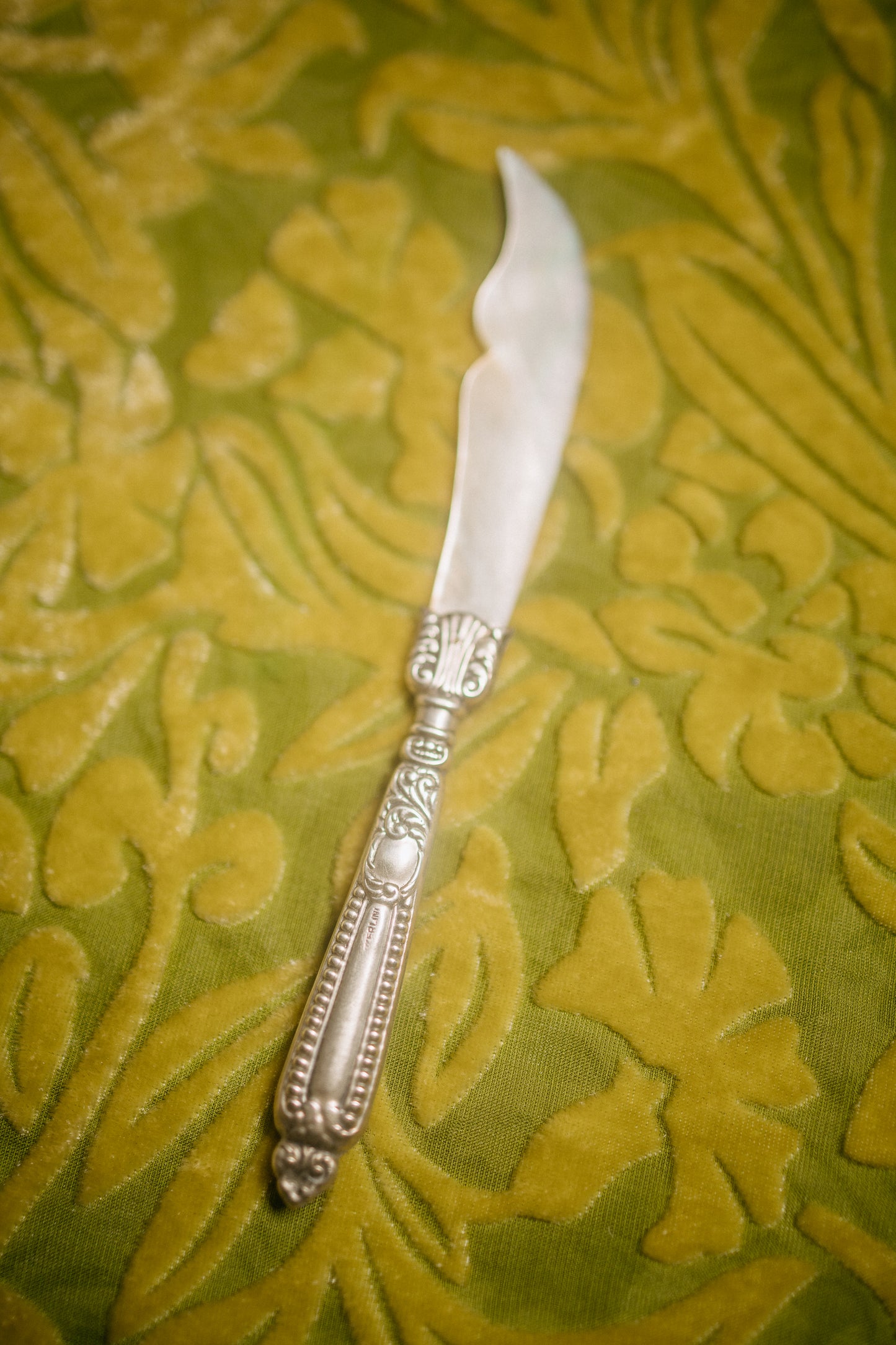 Sterling Silver & Mother-of-Pearl Knife
