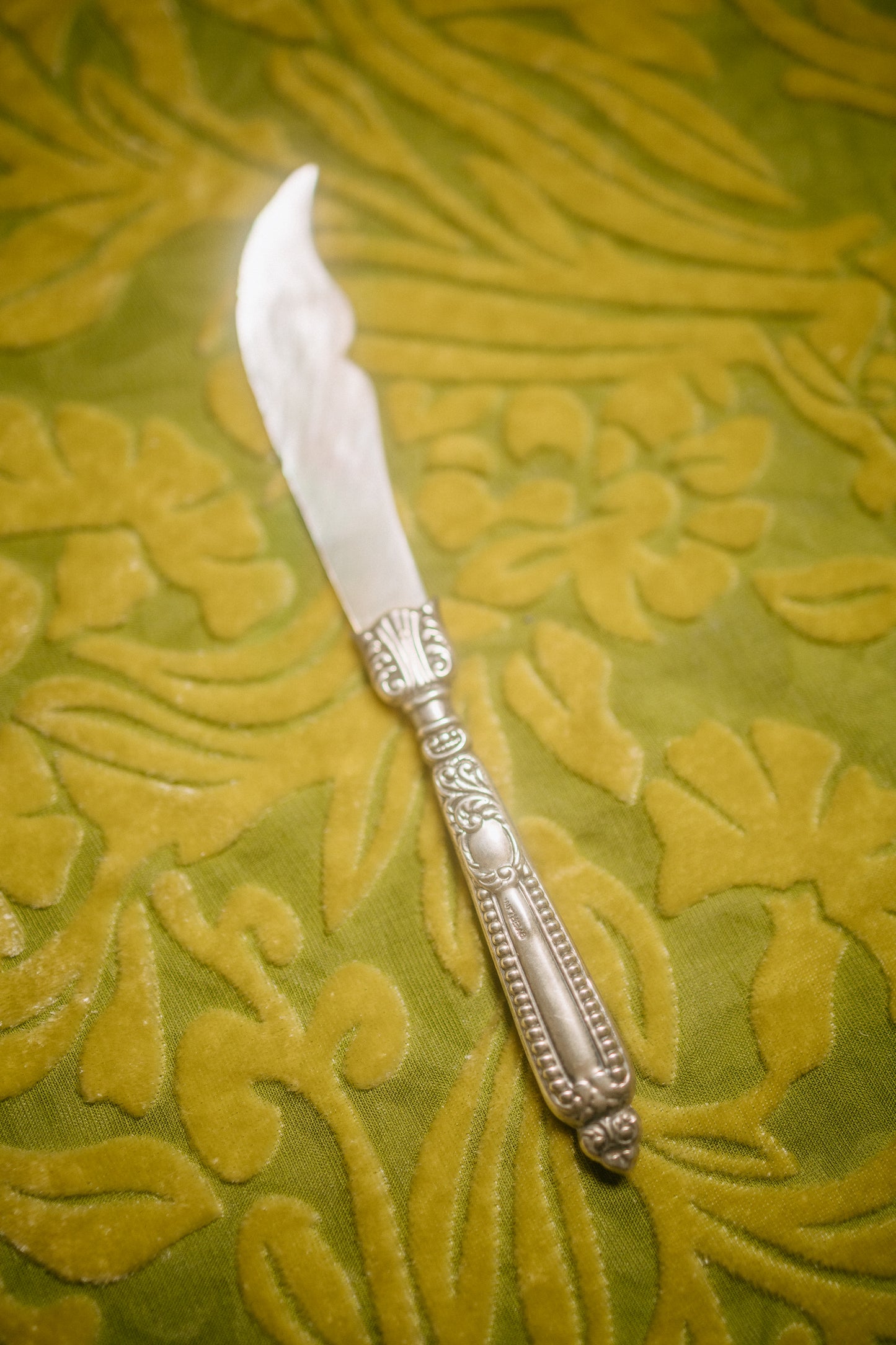Sterling Silver & Mother-of-Pearl Knife